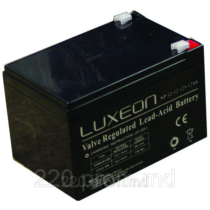 Аккумуляторная батарея LX 12120 12V 12A - фото 1 - id-p1978675