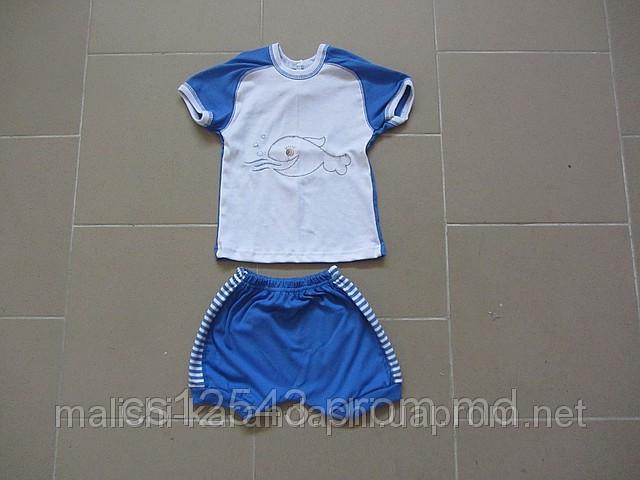 Детские летние костюмы, детская летняя одежда, детская одежда оптом от производителя - фото 1 - id-p1996557