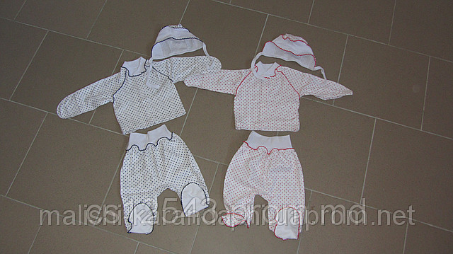 Комплект Немовля р.32-40 интерлок, одежда для новорожденных, комплект для новорожденного, - фото 1 - id-p1996618