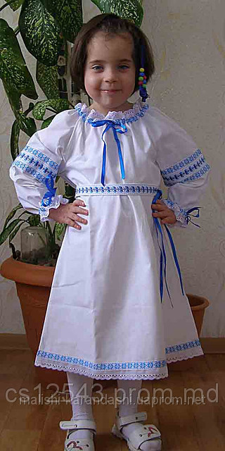 Платье в украинском стиле, вышиванки детские, украинское платье - фото 1 - id-p1996623