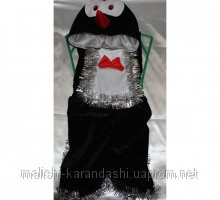 Карнавальный костюм "Пингвин" (велюр), новогодние костюмы - фото 1 - id-p1996651