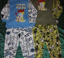 Пижама "Царь" для мальчиков (интерлок), пижама для девочки, детские пижамы оптом, пижамы от производителя - фото 1 - id-p1996668