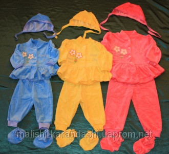 Ясельный комплект, одежда для новорожденых, детская одежда оптом - фото 1 - id-p1996721