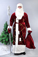 Костюм Деда Мороза, новогодние костюмы, костюмы для сказки, взрослые новогодние костюмы