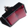 Выключатель с подсветкой 12V, красный (ON-OFF) автомобильный, прямоугольный - фото 1 - id-p12163