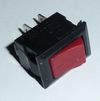Выключатель KCD5-101, без подсветки 220V, красный (2ноги), 250V (ON-OFF) супер малый - фото 1 - id-p12208