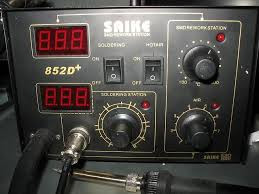 Термовоздушная паяльная станция Saike-852D+ - фото 1 - id-p6487