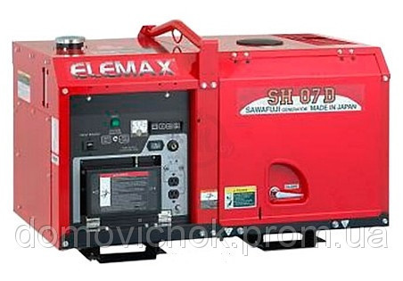 Дизельный генератор ELEMAX SH07D - фото 1 - id-p2105203