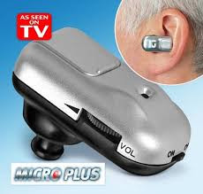 Слуховой аппарат с усилителем звука Micro Plus - фото 1 - id-p2105374
