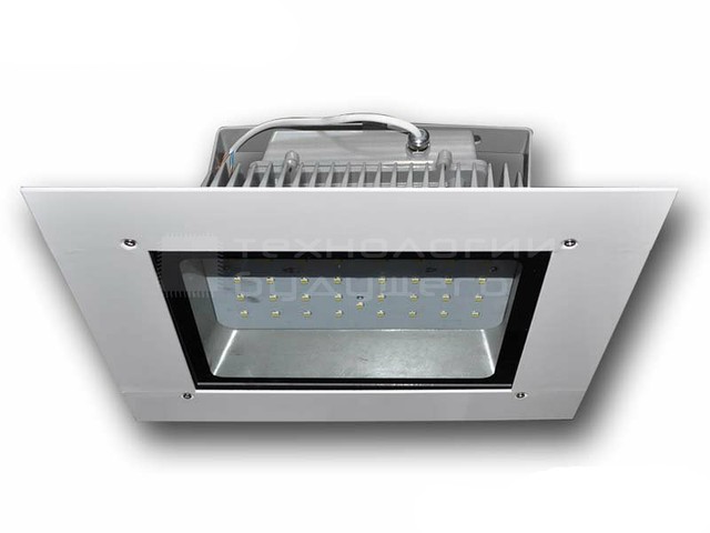 Светодиодный светильник серии «АЗС-Люкс» - 50Вт, 7000 lm. - фото 1 - id-p114837