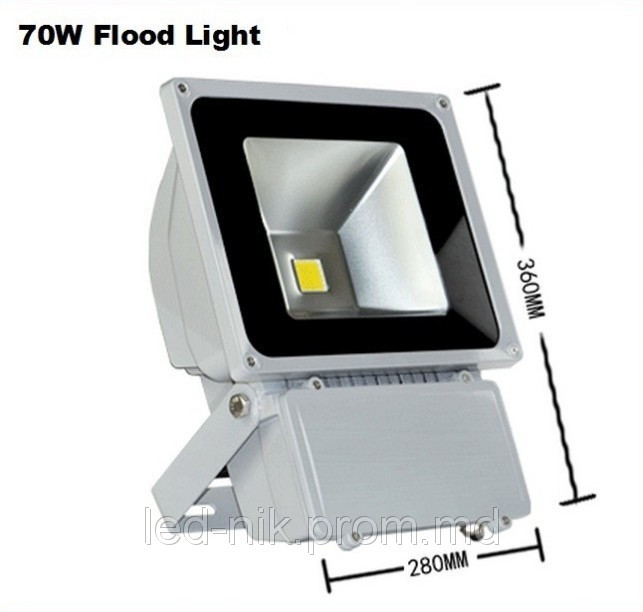 Светодиодный прожектор 70W - фото 1 - id-p2135151