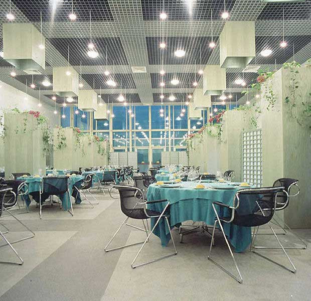 Металлический подвесной потолок Griliato (Грильято) для ресторанов - фото 1 - id-p2152841