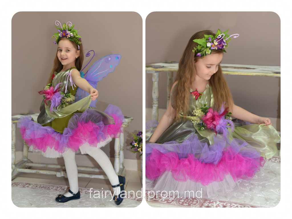 Costum de Libelula, Fluture, Primavara / Костюм Стрекоза, Весна - фото 1 - id-p2171352