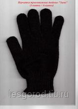 Перчатки трикотажные двойные "Зима" (3-нитка + 6-нитка) - фото 1 - id-p2171446