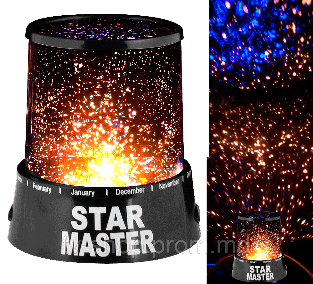 Ночник-проектор звездного неба "Star Master" - фото 1 - id-p2212961