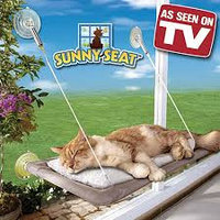 Спальное место для кошки - кровать , лежанка оконная Sunny Seat Window Mounted Cat Bed