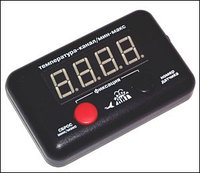 BM8037 Цифровой термометр с красным дисплеем (до 16 датчиков)