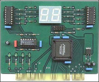BM9221 Устройство для ремонта и тестирования компьютеров POST Card PCI