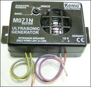 MK075 Универсальный ультразвуковой отпугиватель насекомых и грызунов - фото 1 - id-p13431