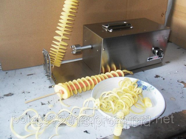 Аппарат для нарезки картофеля спиралью - фото 1 - id-p2247094