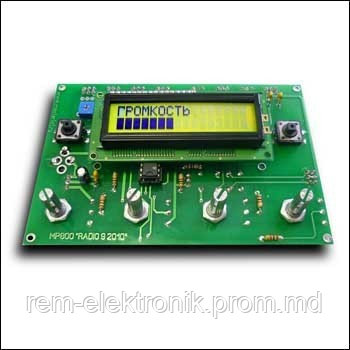 MP800A Блок управления УМЗЧ с обычными потенциометрами MP80 - фото 1 - id-p13511