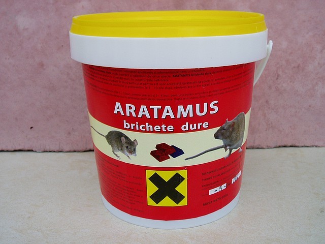 ARATAMUS brichete dure. сверх сильный яд против грызунов. - фото 1 - id-p13906