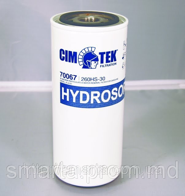 Фильтр для очистки топлива, 260 HS-II-30 (гидроабсорбирующий, до 65 л/мин) CIM-TEK - фото 1 - id-p2331975