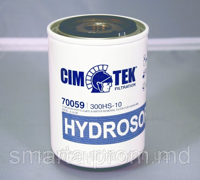 Гидроабсорбирующий фильтр для топлива , 300 HS-II-10 (гидроабсорбирующий, до 50 л/мин), CIM-TEK - фото 1 - id-p2331977