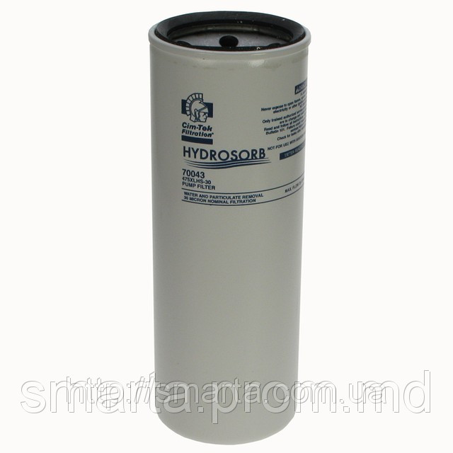 Фильтр для дизельного топлива, 475 XL HS-II-30 (гидроабсорбирующий, до 120 л/мин) CIM-TEK - фото 1 - id-p2331981