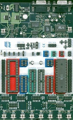STK500 завершенный стартовый набор и система проектирования для AVR флэш-микроконтроллеров - фото 1 - id-p14116
