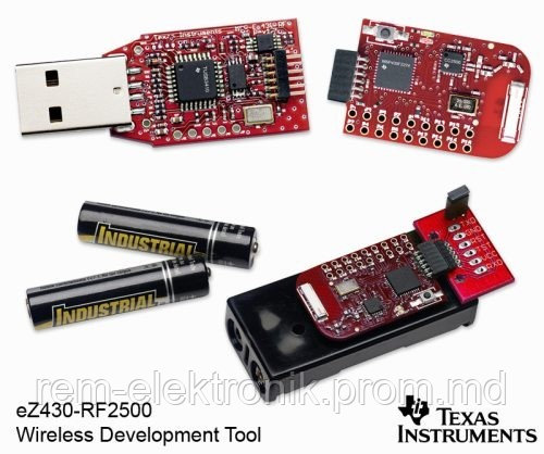 EZ430-RF2500 Эмулятор в виде USB стика и два целевых платы с радиочастью раб. на частоте 2.4ГГц - фото 1 - id-p14132