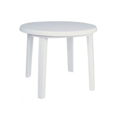 Стол пластиковый белый (код-125) - фото 1 - id-p2355654