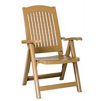 Кресло-шезлонг пластиковое 3-х позиционное (код-030)