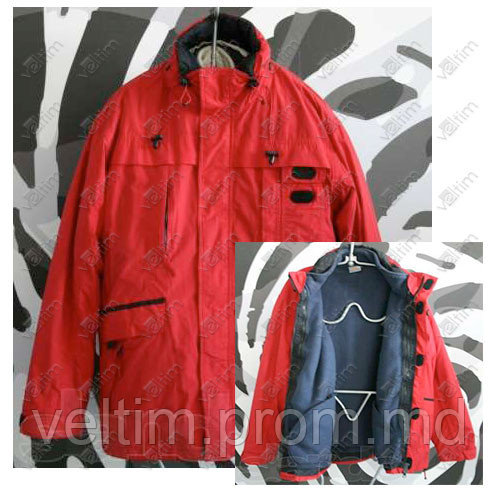 Куртка красная с подкладкой - фото 1 - id-p2378018