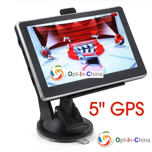 GPS навигатор с 5» экраном + навигационная карта на 2 Гб - фото 1 - id-p14452