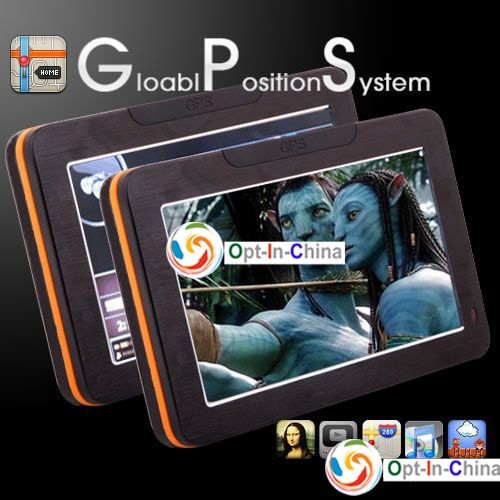 GPS навигатор с 5» экраном + навигационная карта на 2 Гб - фото 1 - id-p14464