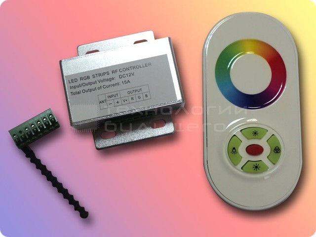 Контроллер RGB, TCW-RF5B (12V, 180W, ПДУ сенсор) - фото 1 - id-p14590