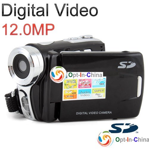 Цифровая видеокамера 2.8» дисплей + TV-выход - фото 1 - id-p14707
