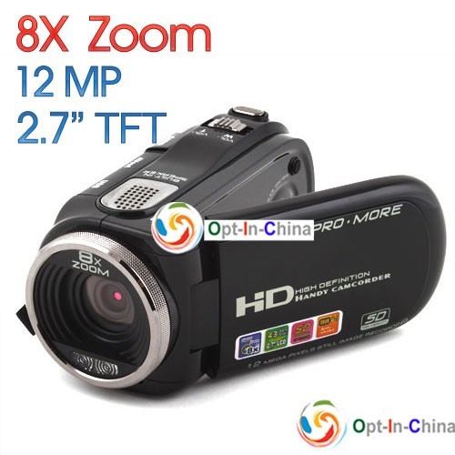 Цифровая видеокамера с 2,7» ЖК-дисплеем - фото 1 - id-p14709