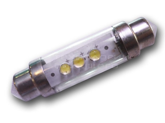 3 PCS convex LED 39mm - фото 1 - id-p14730