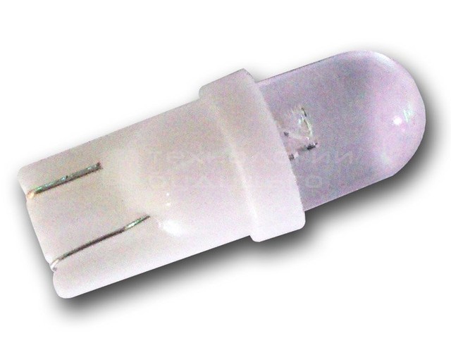 T10 1PC convex LED - фото 1 - id-p14755