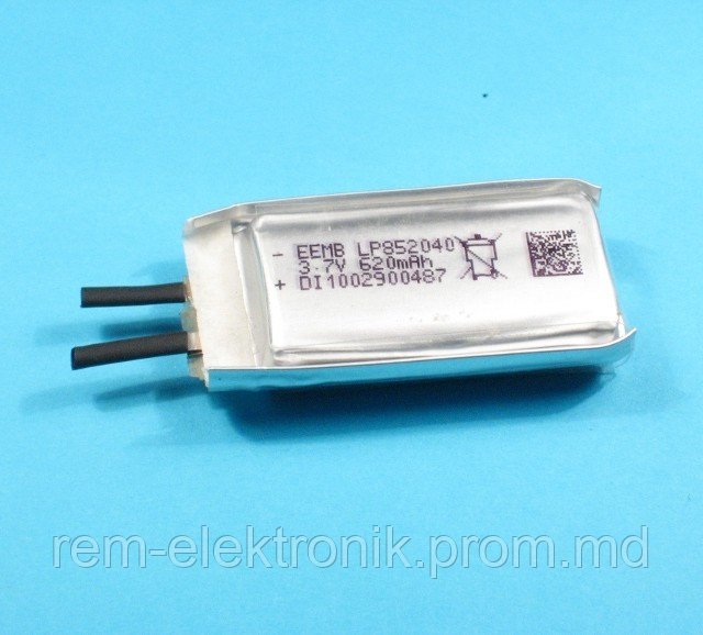 LP852040 Аккумулятор литий-ионный - фото 1 - id-p14809