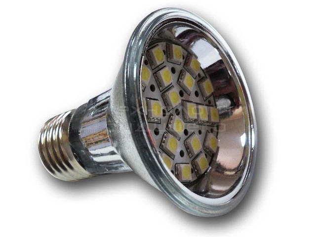 Светодиодная лампа LED-E27 21 SLT5050 4W 220V SPOT - 4 Вт. - фото 1 - id-p14887
