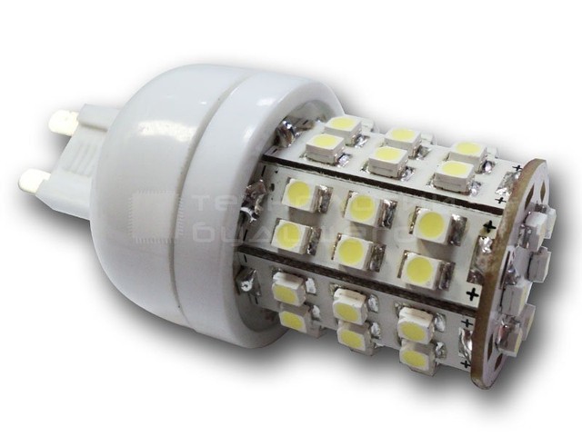 Светодиодная лампа LED-G9 48 SLT3528 10W 220V TOWER-10Вт, 230-260Lm. - фото 1 - id-p14924