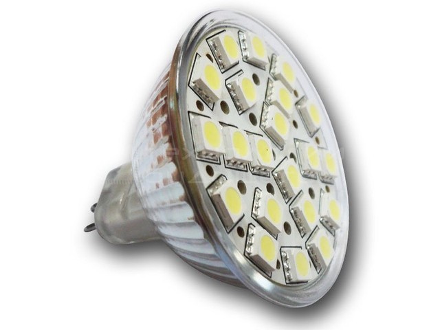 Светодиодная лампа LED-MR16 21 SLT5050 4W 12V SPOT - 4Вт, 250-290Lm. - фото 1 - id-p14927