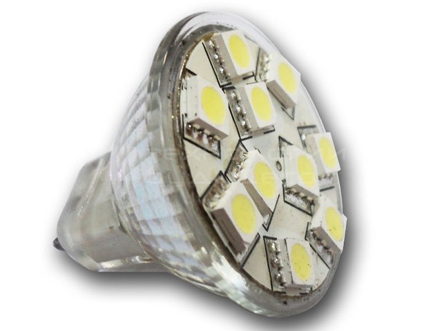 Светодиодная лампа LED-MR11 10 SLT5050 2W 12V SPOT-2Вт, 130-150Lm. - фото 1 - id-p14928