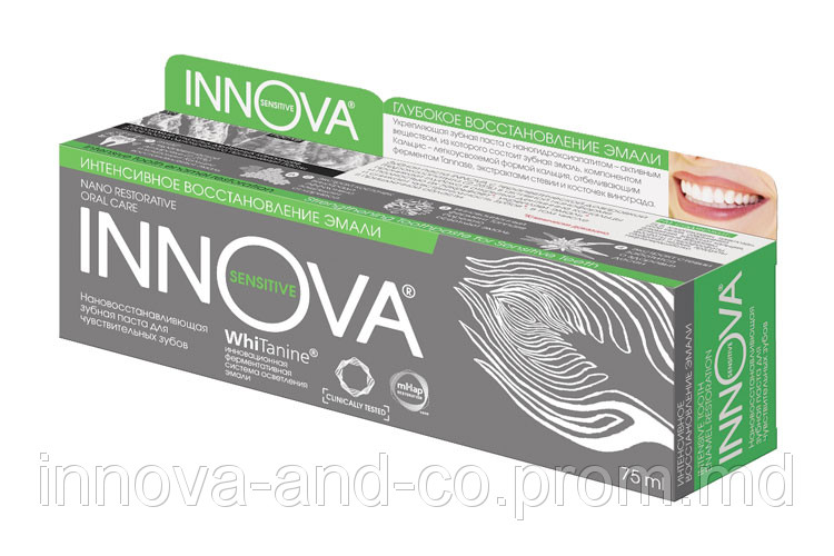 Зубная паста INNOVA Интенсивное восстановление эмали - фото 1 - id-p2418225