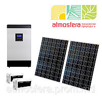Автономная солнечная электростанция 0,5 кВт