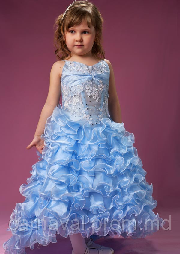 Детское платье для девочки 4473 - фото 1 - id-p2523519