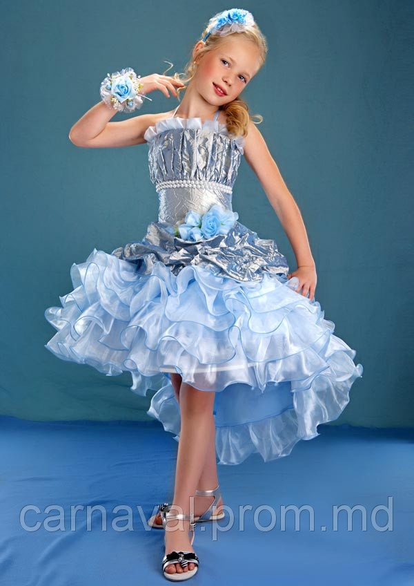 Детское платье для девочки 4466 - фото 1 - id-p2523536